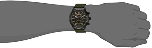 Brown Strap Black Dial Gunmetal Case 43mm Watch A35392