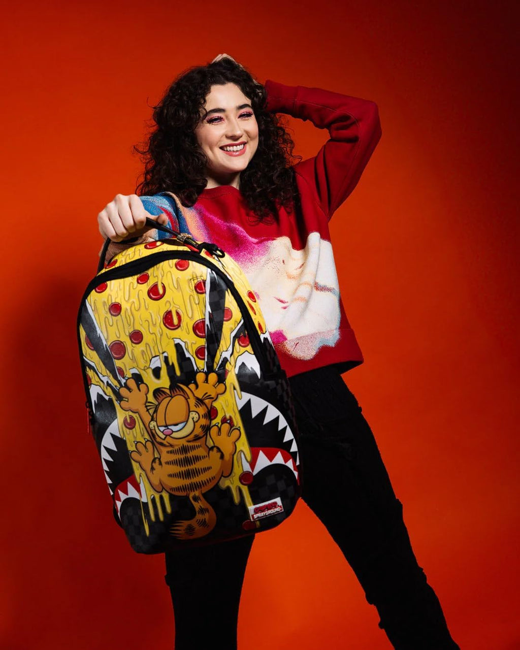 SPRAYGROUND GARFIELD HANGRY DLXSV BACKPACK Q26143