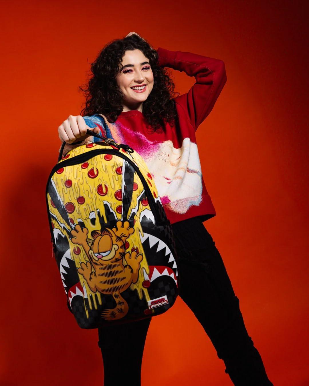 SPRAYGROUND GARFIELD HANGRY DLXSV BACKPACK Q26143