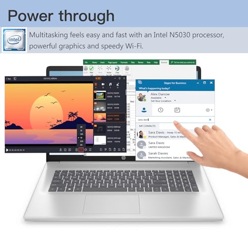 17.3" Touchscreen Laptop Intel Pentium N5030 16GB RAM 1TB SSD Windows 11 Home R170
