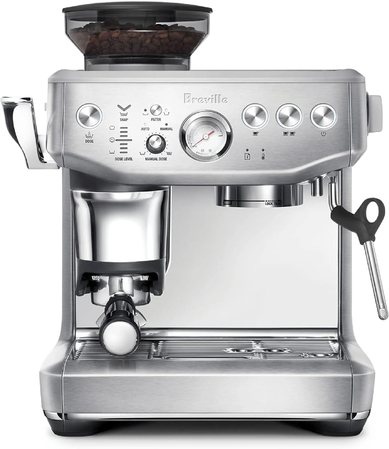 Stainless Steel Espresso Machine, 2 Liters X67754