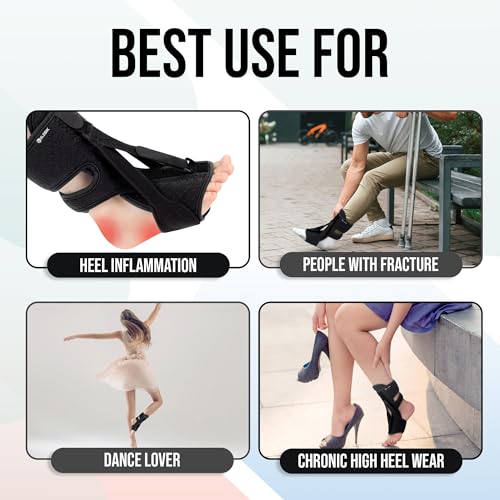 Black Plantar Fasciitis Night Splint O759