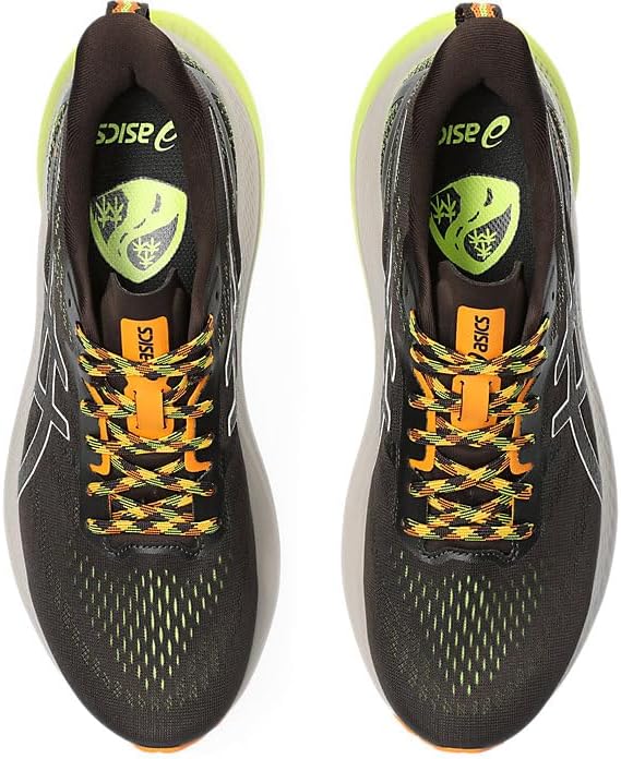 Men's GT-2000 12 Trail Running Shoes, 15, Nature Bathing/NEON Lime M344