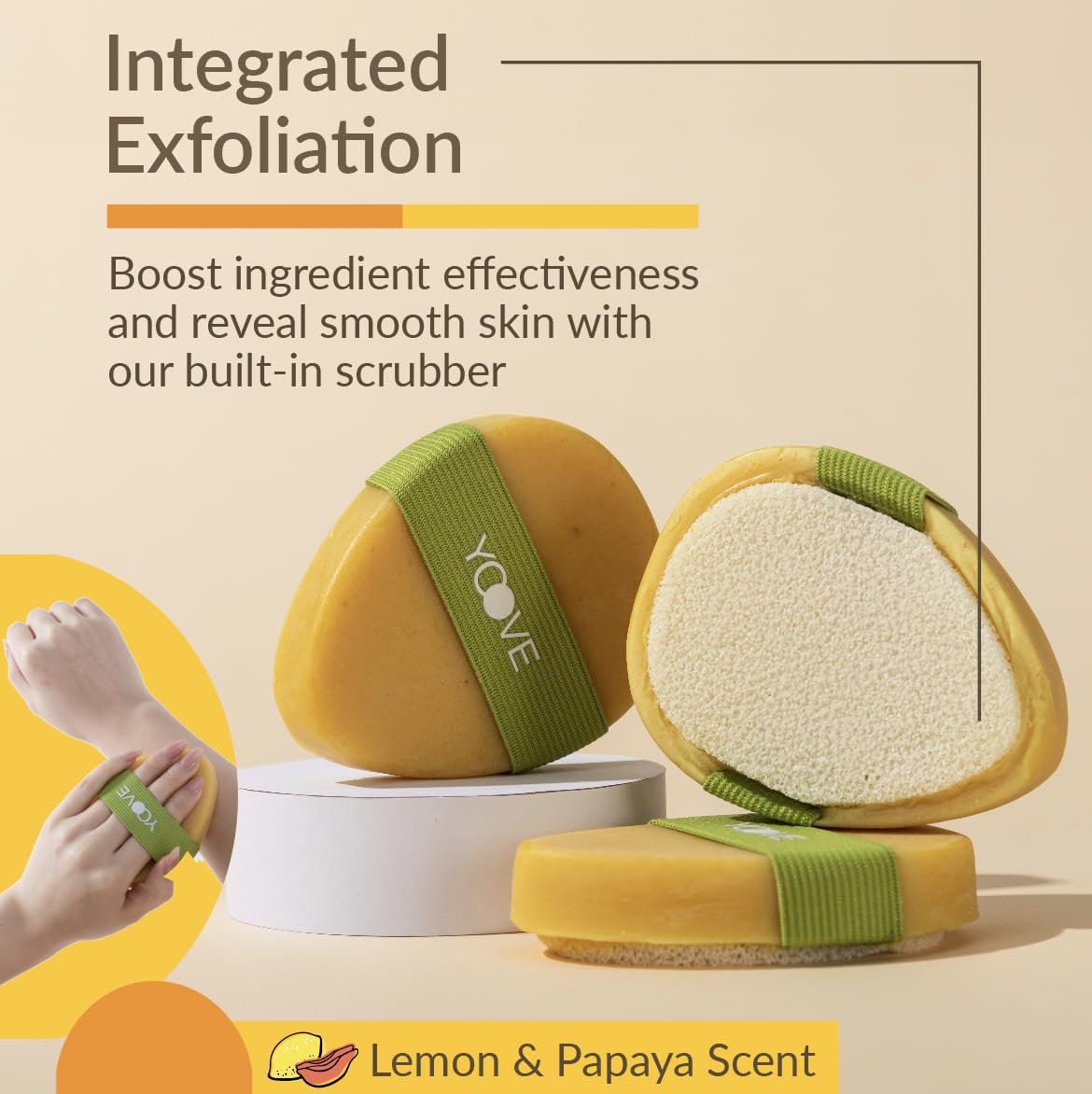 3-Pack Turmeric Kojic Acid Soap Bar C903667