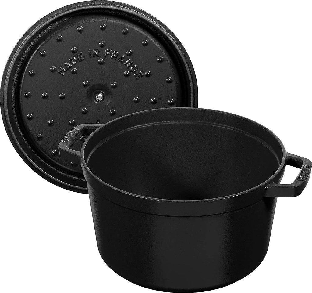 Matte Black Cast Iron Dutch Oven 5-qt Q42929