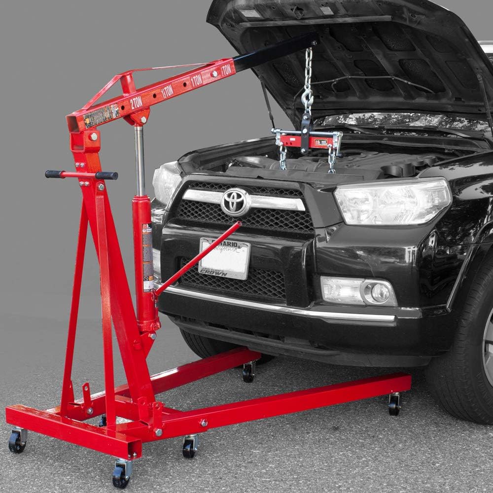 Steel 3 Position Engine Leveler with Adjustable Handle, 3/4 Ton (1,500 lb) Capacity, Pack of 2 W32101