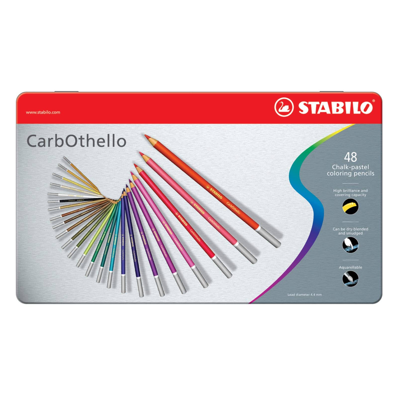 Pastel Pencil Set of 48 P589831