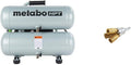 4-Gallon Electric Twin Stack Portable Cast Iron Oil Lubricated Air Compressor Q795628