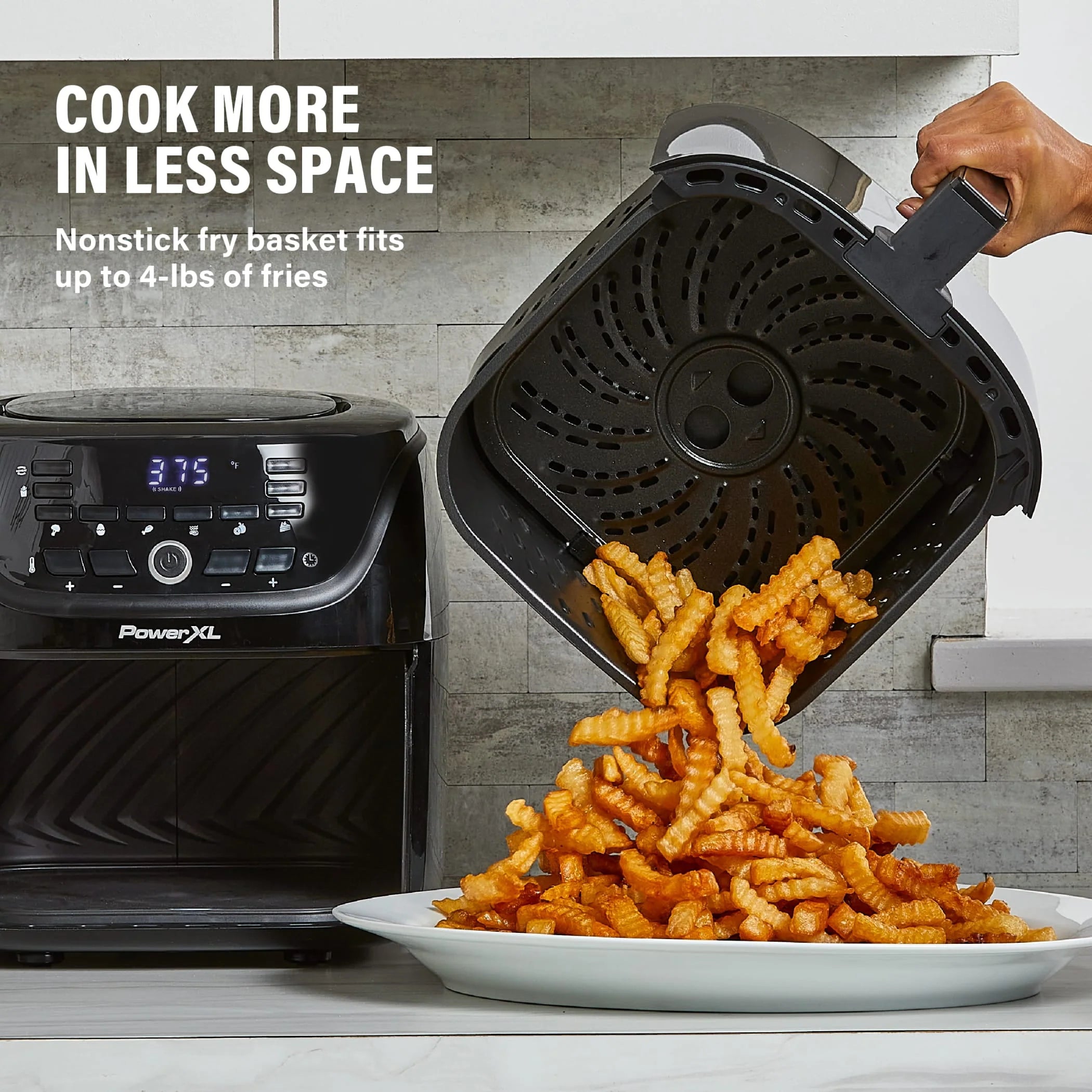 Black 6-Qt Digital Air Fryer V552032