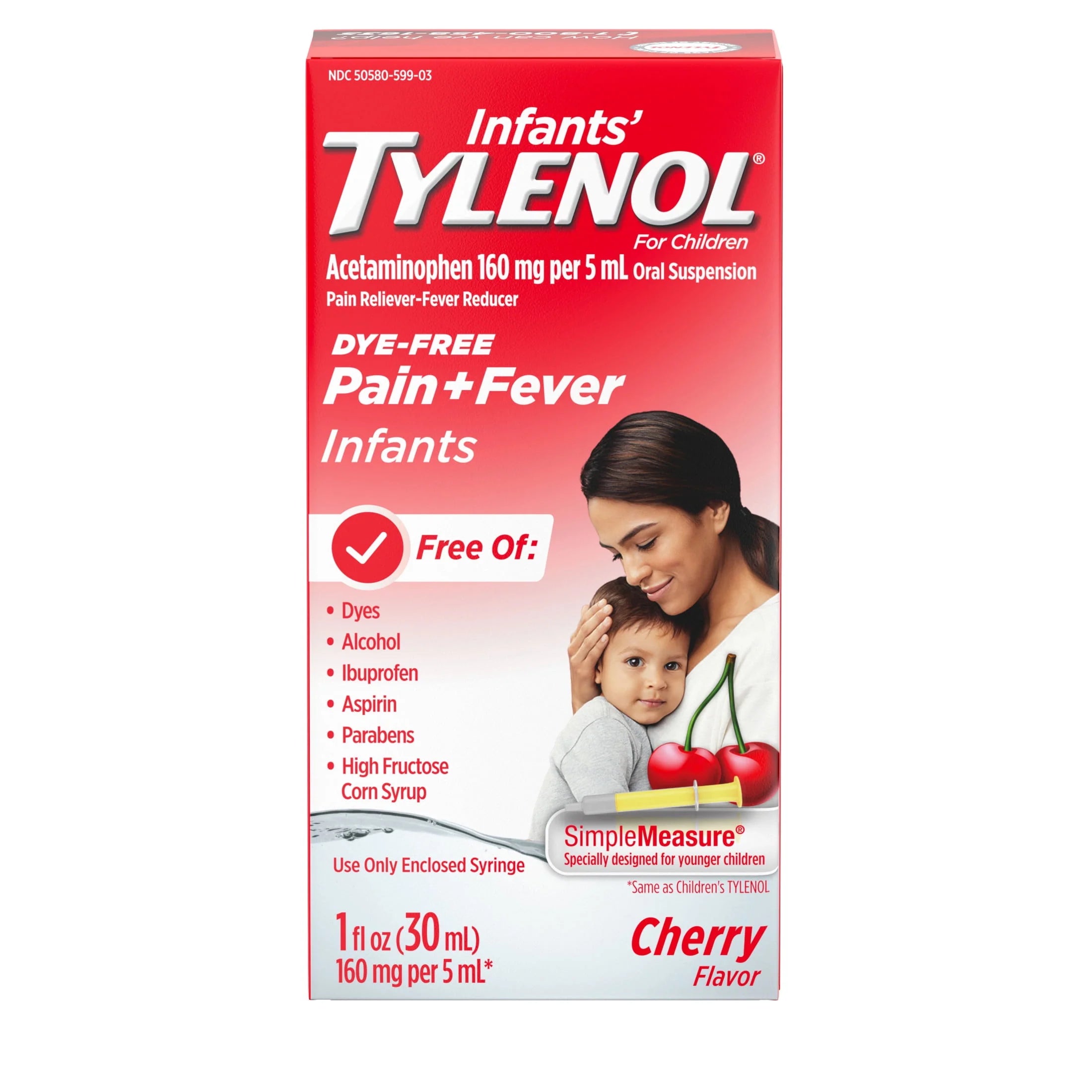 Dye-Free Acetaminophen Medicine, 1 fl. oz Q80273