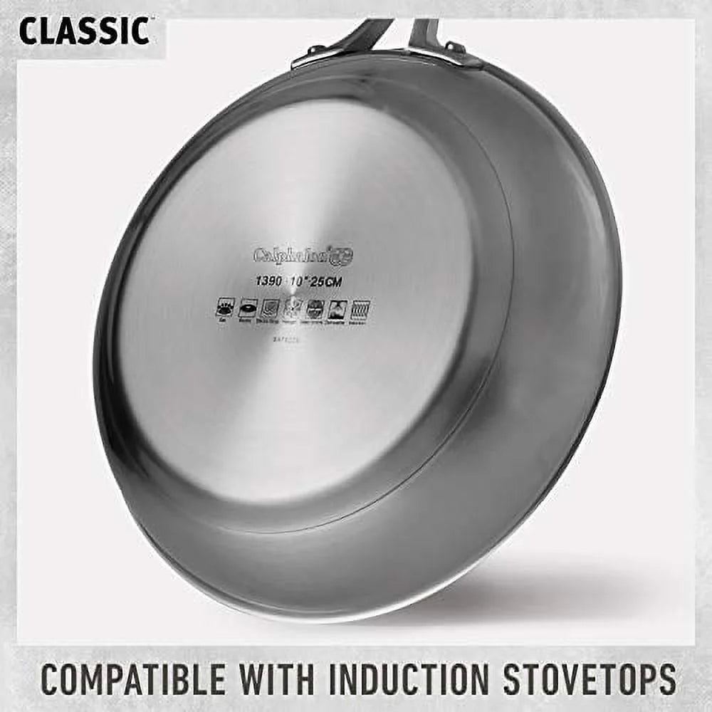 10-Piece Stainless Steel Cookware Set E413227