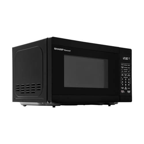 Compact Oven with Removable 10" Carousel Turntable, 700 Watt Countertop Microwave, White Q998