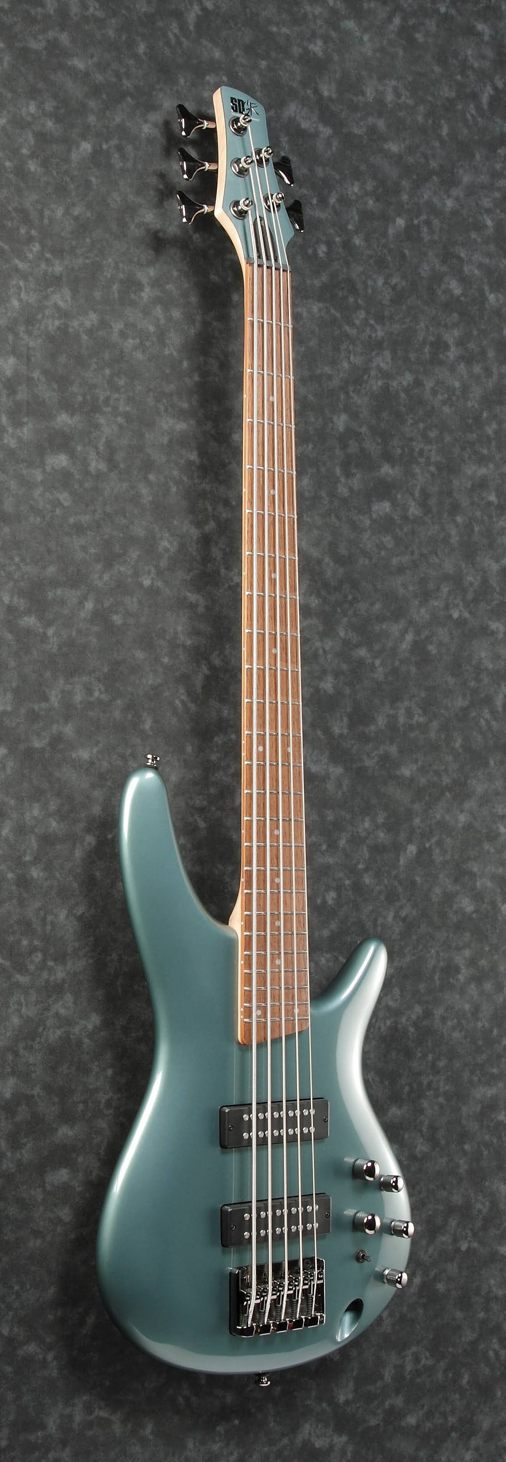 Metallic Sage Green 5-String Bass P448
