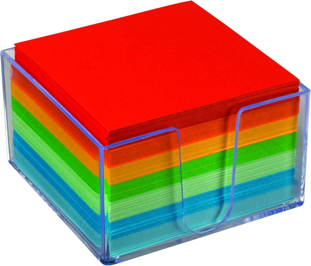 Assorted Colors Cube Memo Pad 500 Sheets F85596
