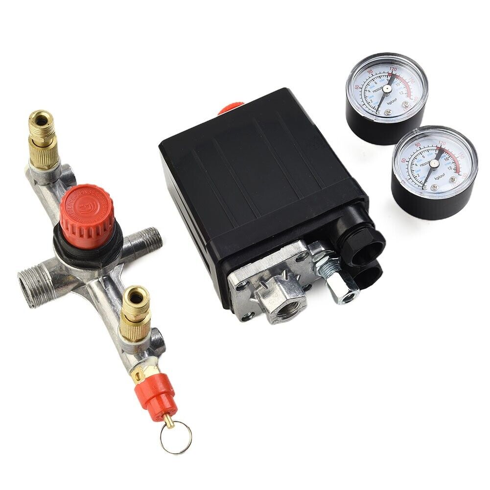 Parts Air Compressor Pressure Control Switch Valve Manifold Assembly W56600