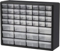 44 Drawer Black Plastic Storage Cabinet J7387