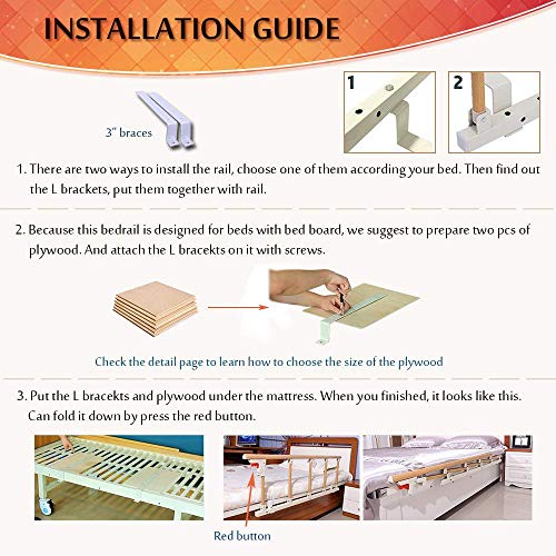 Metal Bed Rail for Seniors C163601