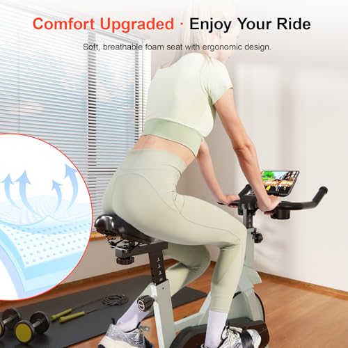 32-Level Magnetic Resistance Stationary Bike with 300lbs Weight Capacity W5988