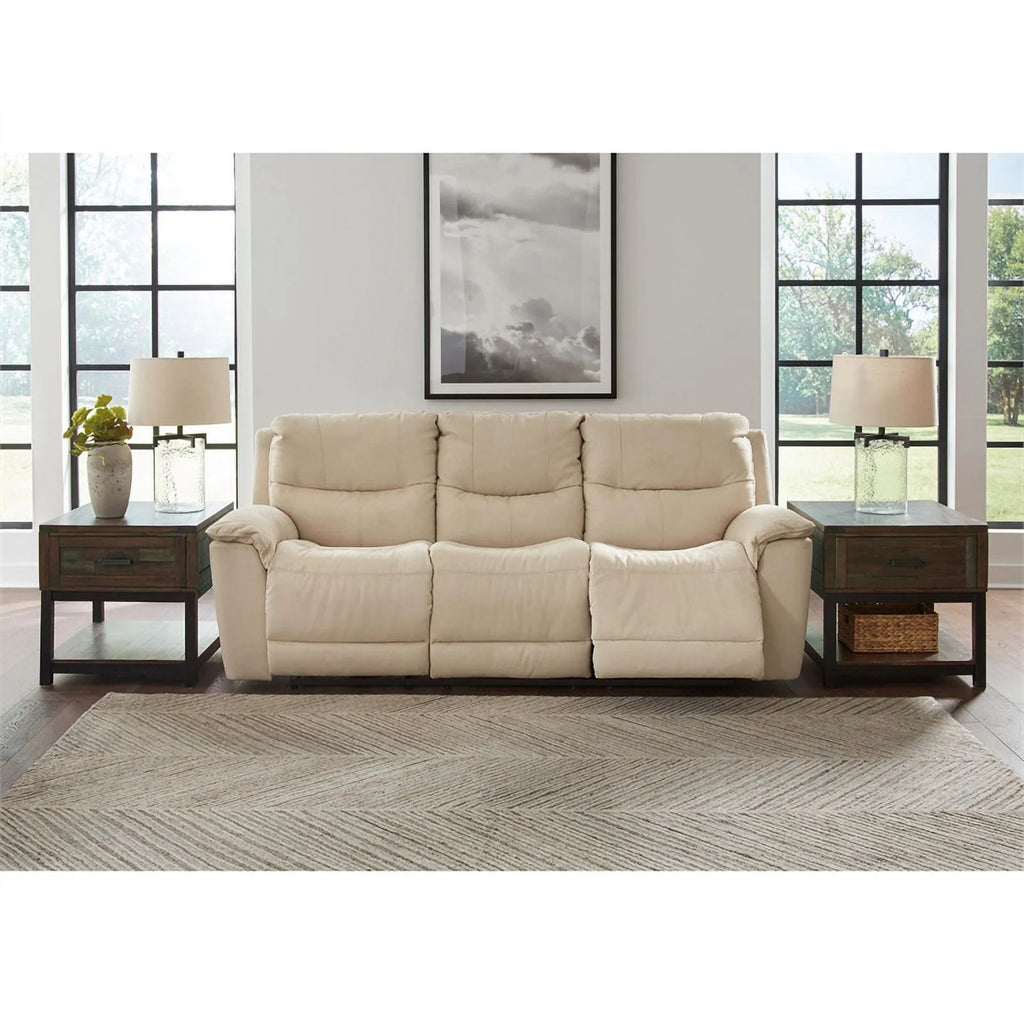 Faux Leather Power Reclining Sofa G588397
