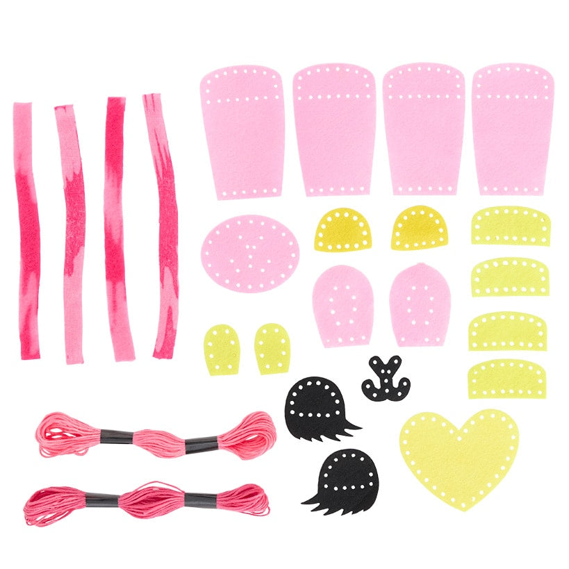 Dachshund or Llama Knit and Stitch DIY Assemble Cushion