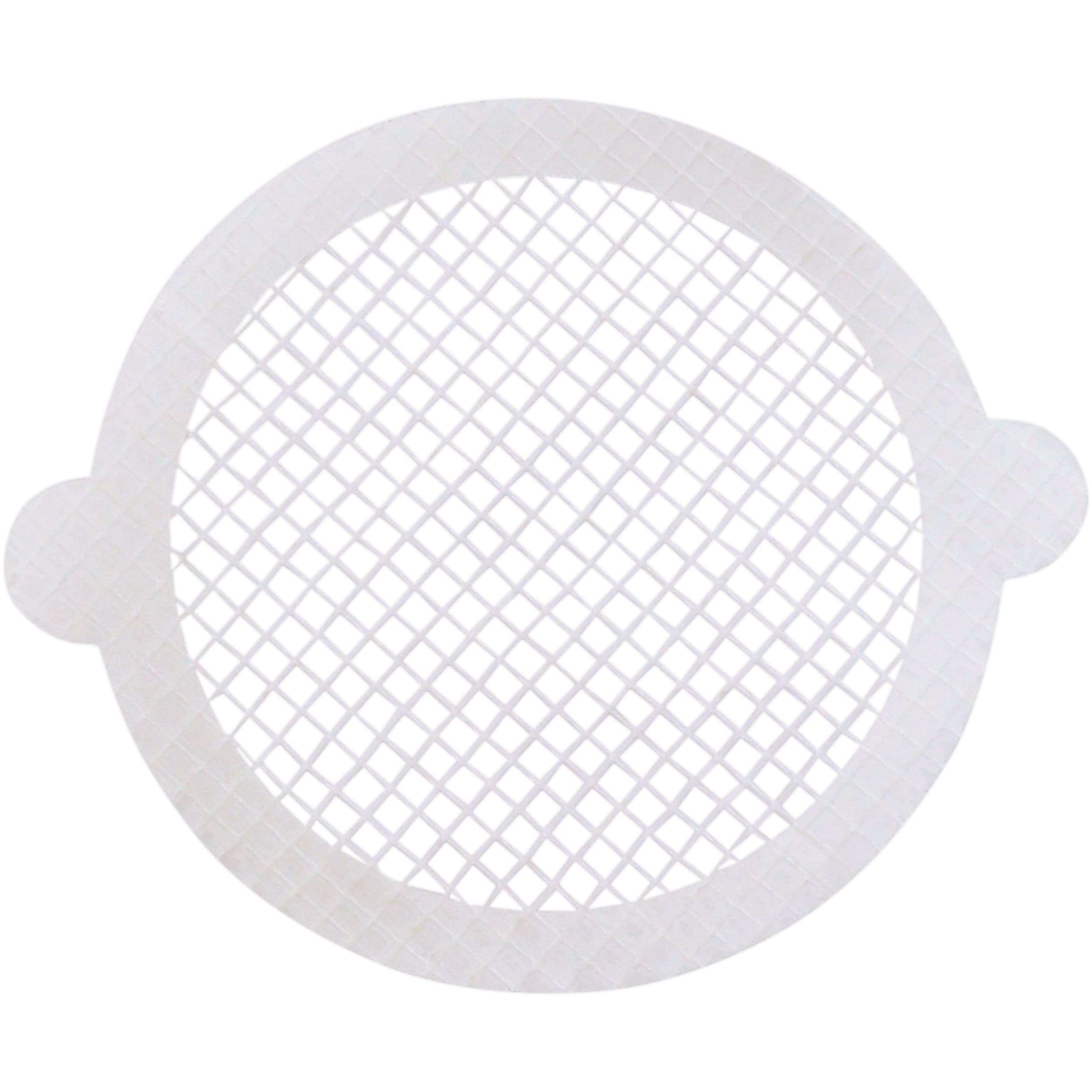 Drain Covers Disposable Adhesive Hair Catcher Round Square Set Of 25