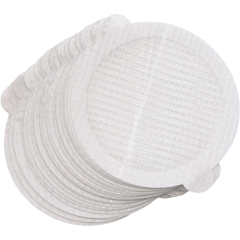 Drain Covers Disposable Adhesive Hair Catcher Round Square Set Of 25