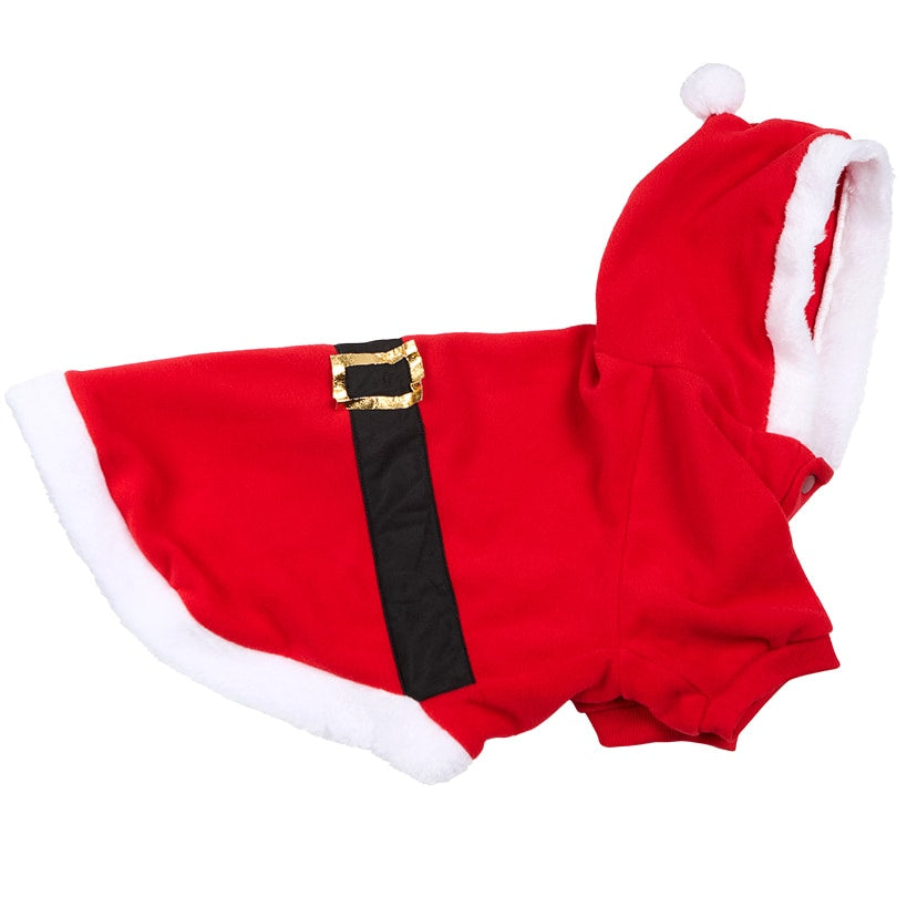 Pet Reindeer Plush Costume With Hood U803004
