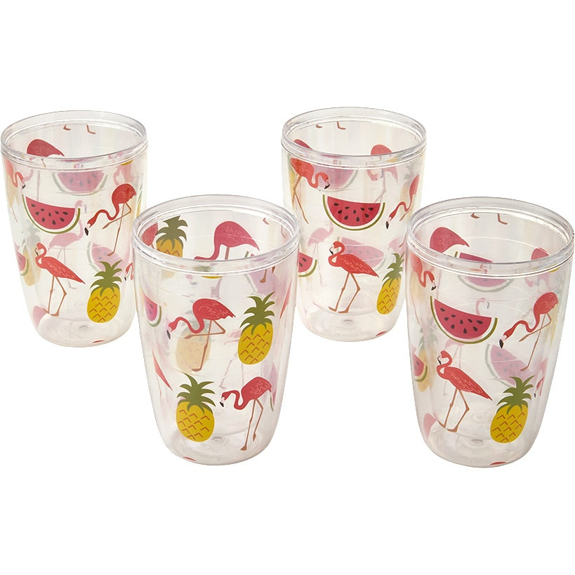16oz Insulated Tumbler Set of 4 B3539