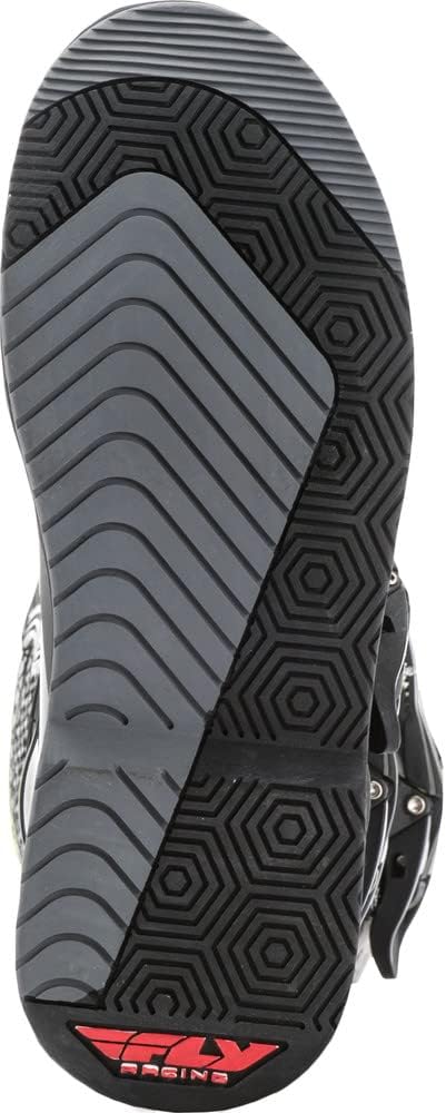 Red/Black Youth MX Boots V707571