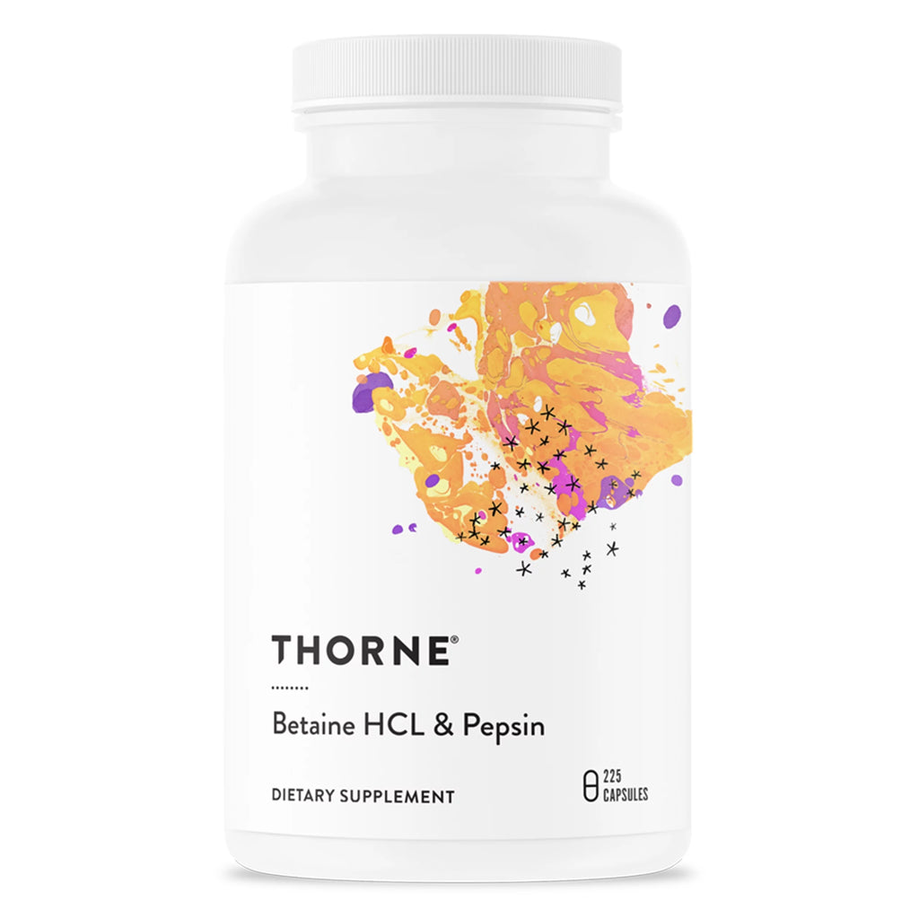 225 Capsules Betaine HCL & Pepsin W86541