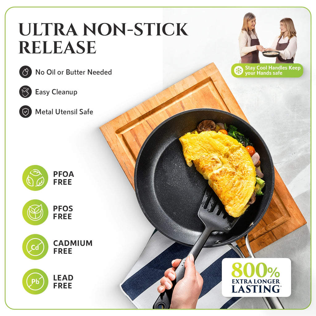 14pc Hard Anodized Cookware Set I5663