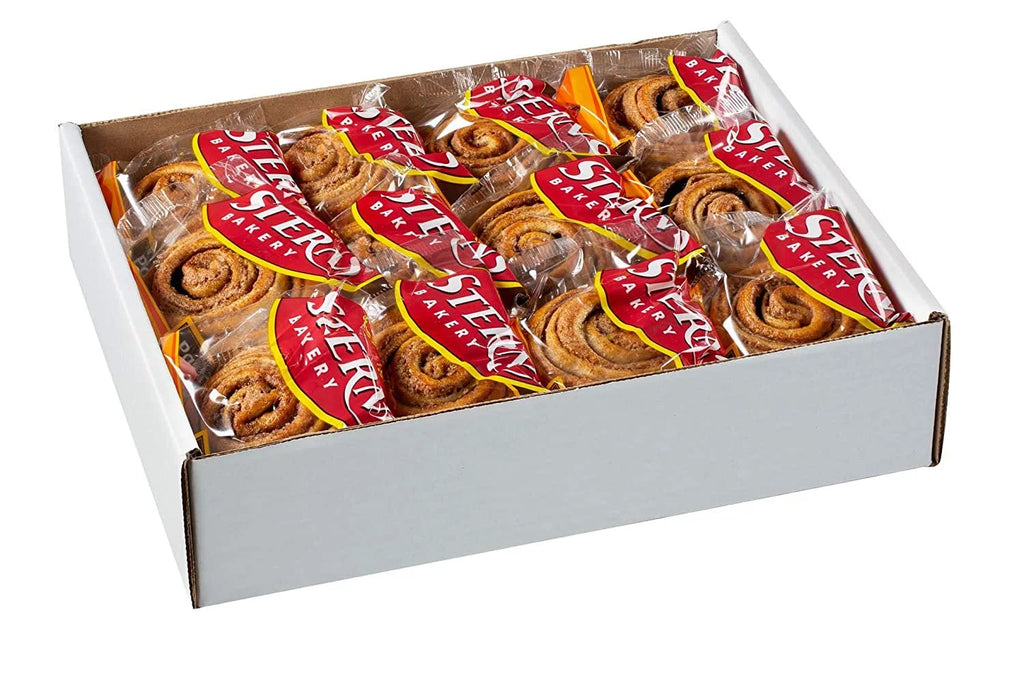 Cinnamon Buns Breakfast Pastry 18 Cookies Individually Wrapped 36 oz I87898