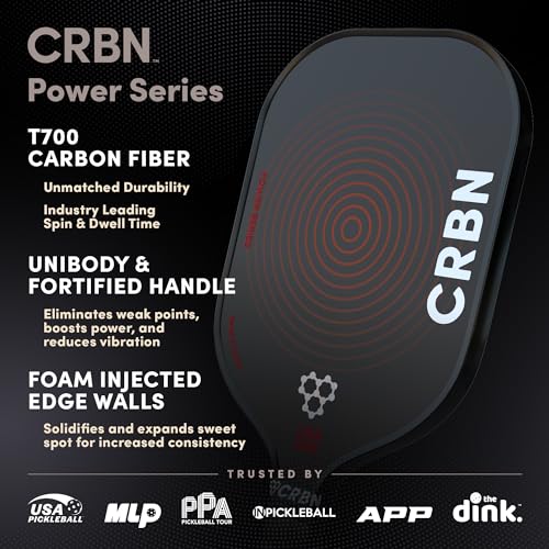 Carbon Fiber Pickleball Paddle with Foam Injected Edges Q961