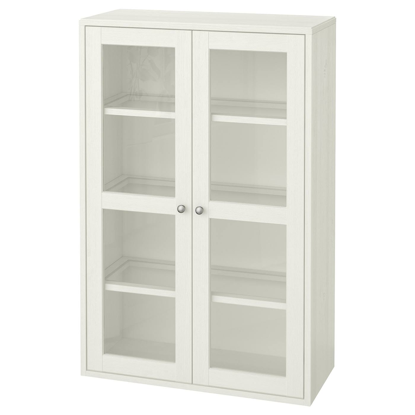 White Glass-Door Cabinet Z783216