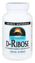 D Ribose Powder 1000 mg 90 Tablets K664186