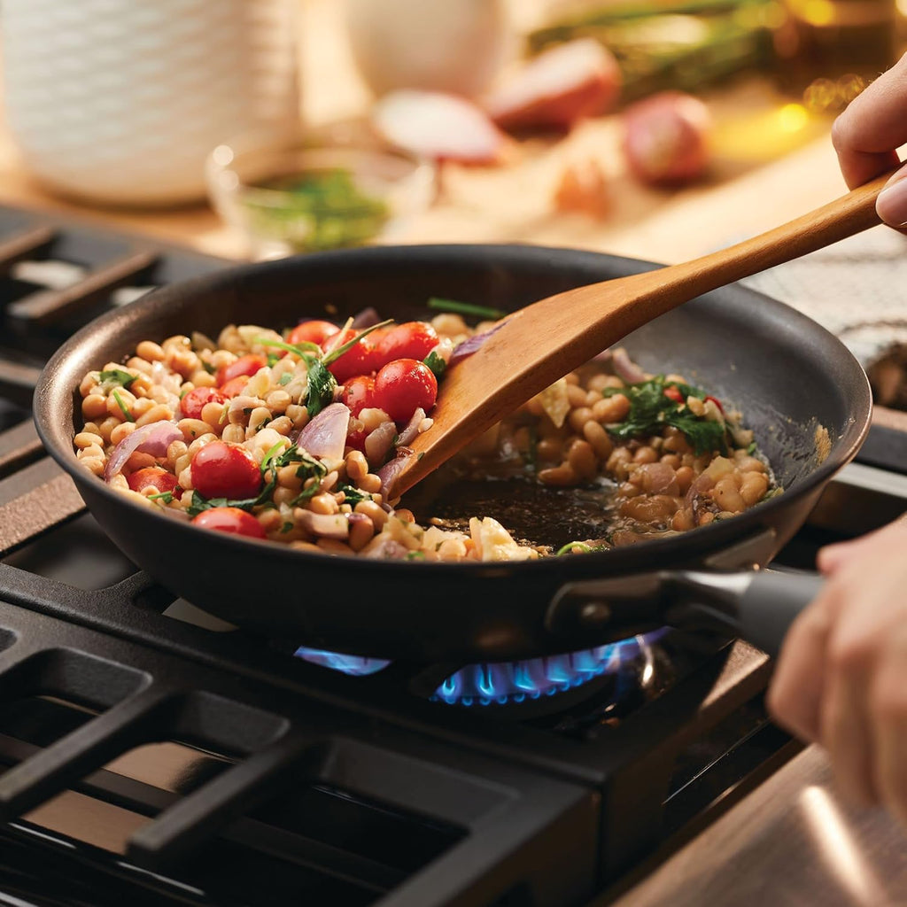 Hard-Anodized Nonstick Skillets 2 Piece Set 10.25-Inch & 12.75-Inch Moonstone D50754