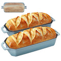 DarkCyan Enameled Cast Iron 9x5 Inch Loaf Pan with Lid U127654