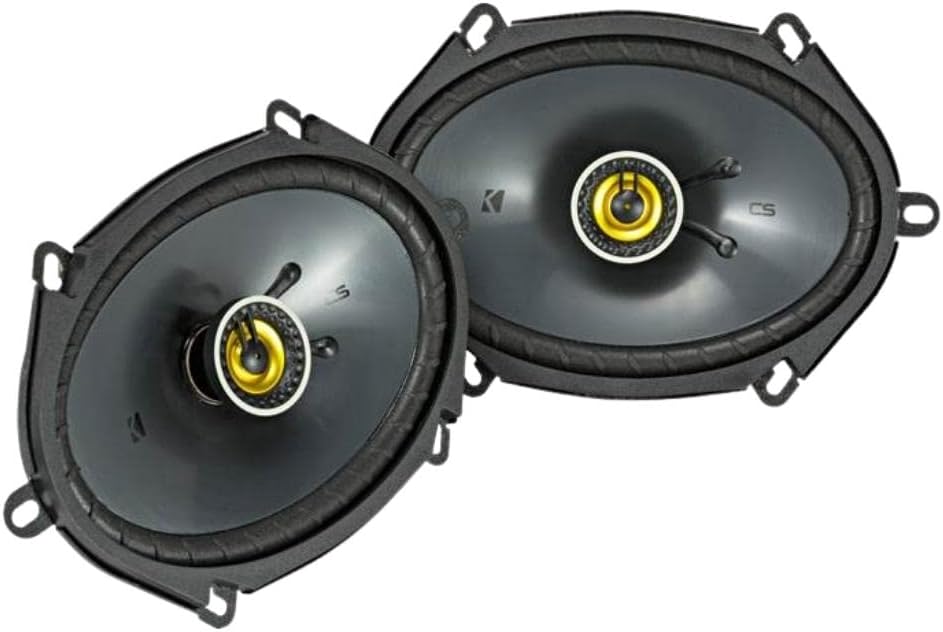 6"x8" 2-Way Coaxial Car Speakers R619