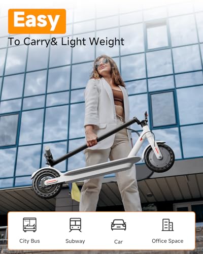 Electric Scooter with Seat, 16 Mph, 8.5'' Tire, 350W Motor Q1208