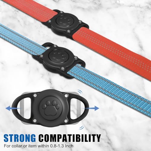 IP68 Waterproof Hard PC AirTag Holder for Dog & Cat Collar (1 Pack) A664006