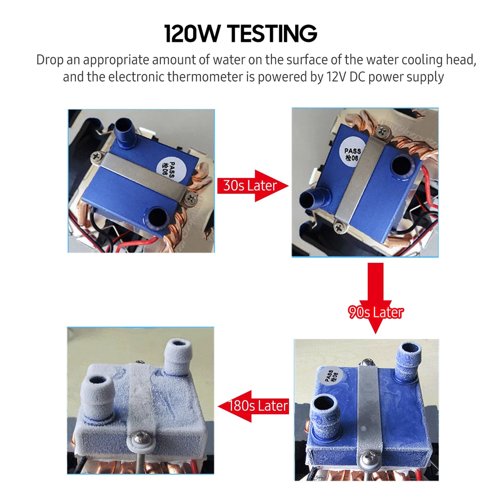 180W Semiconductor Refrigeration Fish Tank Chiller with 6pcs Heat Dissipation Copper V8420