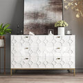 6 Drawer Blue Wood Dresser V480