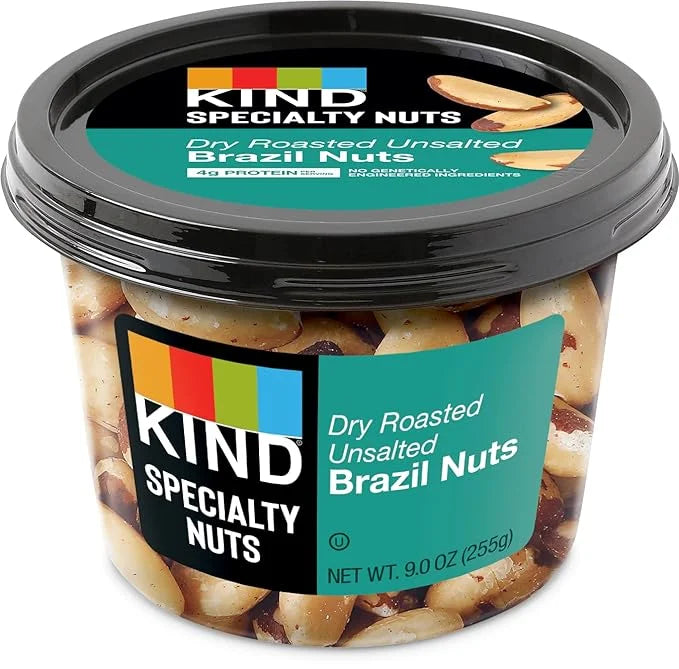 Dry Roasted Unsalted Brazil Nuts D91928
