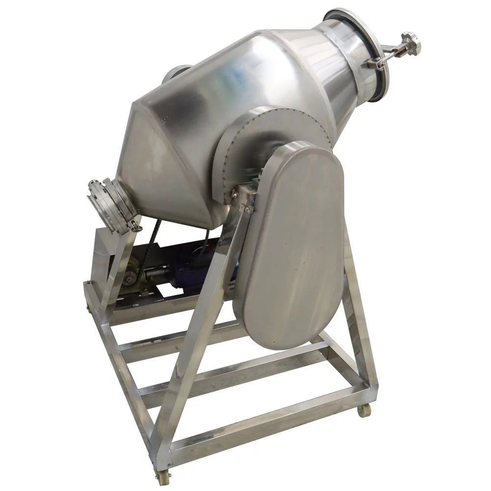60L Stainless Steel Dry Powder Mixer Drum Blender 110V U513770