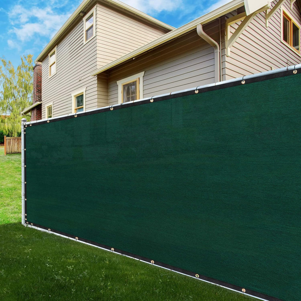 5' x 50' Green HDPE Fence Privacy Screen with Grommets Q266922