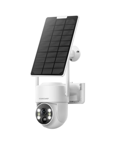 Solar Security Cameras Wireless Outdoor with 10" Monitor, 10CH NVR 2K, 360° Color Night Vision, 2-Way Audio, 500GB Local Storage M615646