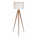 White Shade Tripod Floor Lamp J10792