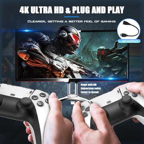Retro Gaming Console with 20,000 Games and 2 Wireless Controllers T962