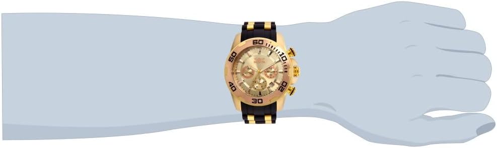 Black Quartz Analog Watch V1572