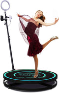 27'' 360 Photo Booth Machine with Ring Light A63328